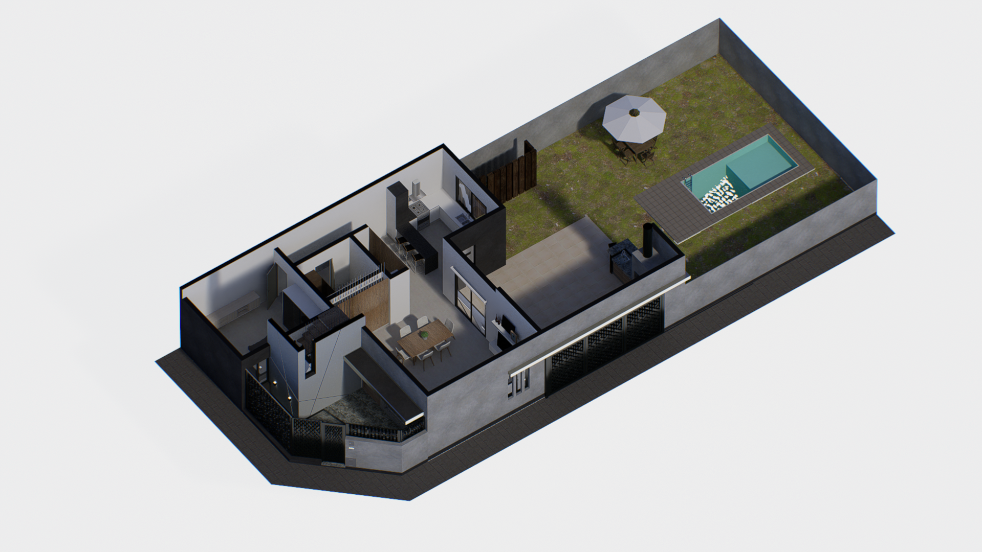 Casa Norte render interior