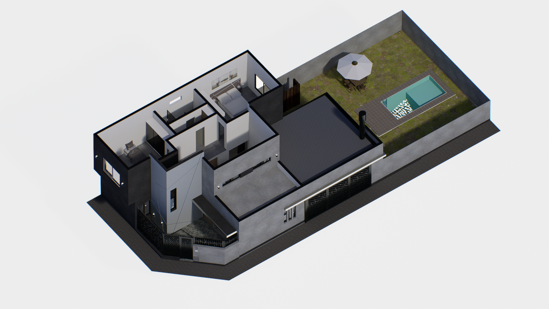 Casa Norte render interior