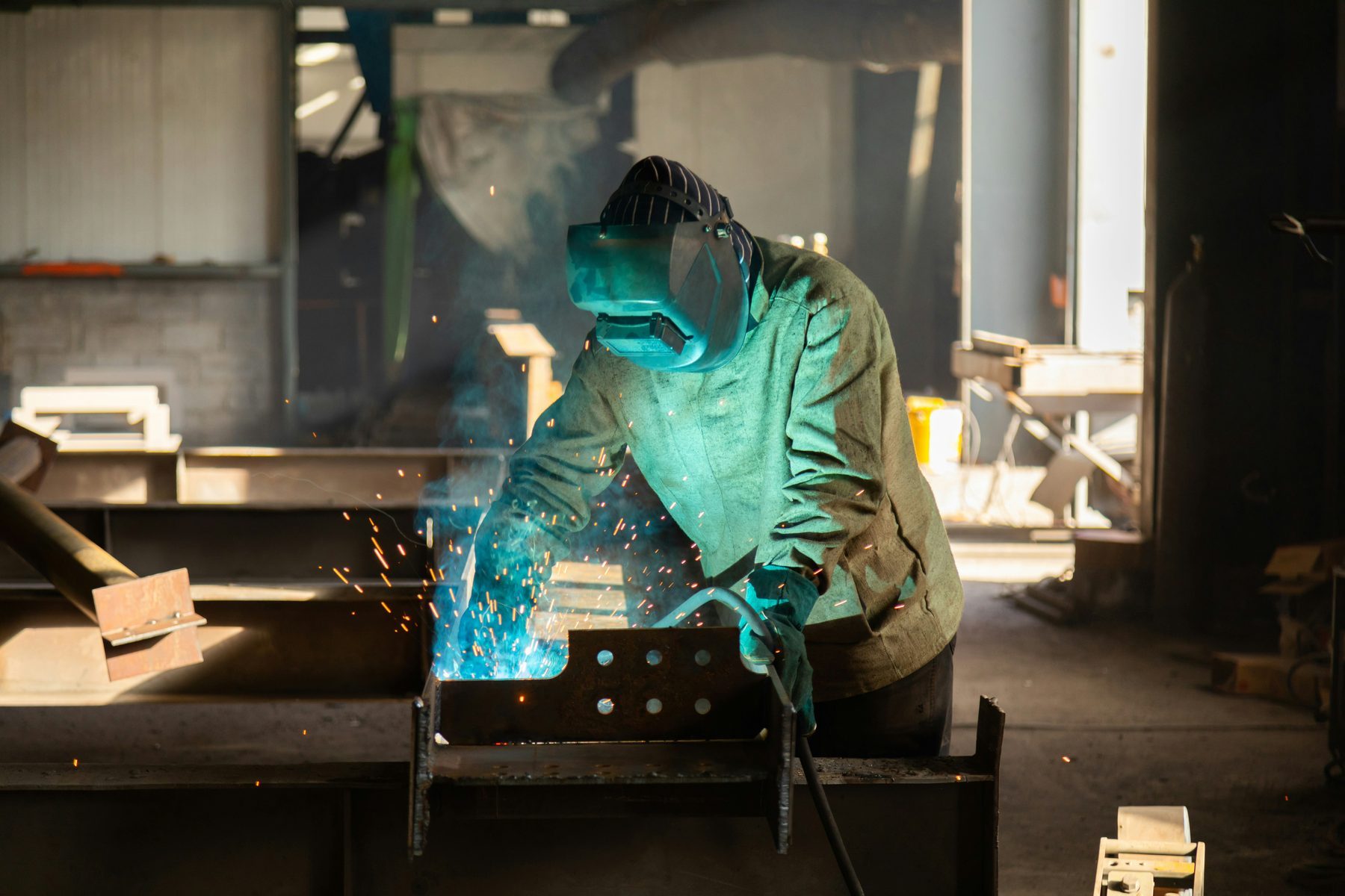 Fabricación metalmecánica en taller propio - Sinergia Servicios